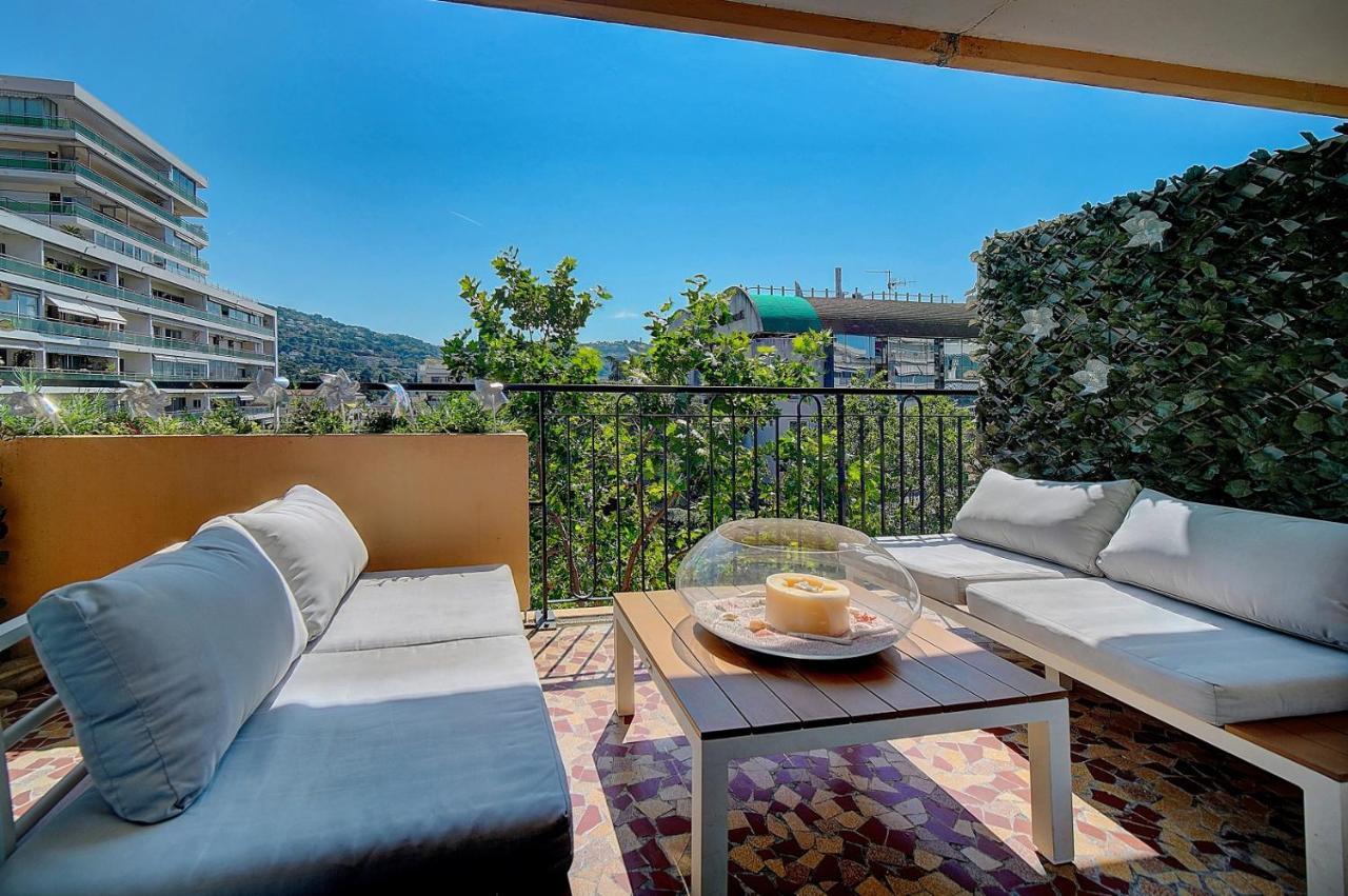 Elisa - Traversant - Terrasse - Verriere Cote D'Azur Cannes Buitenkant foto